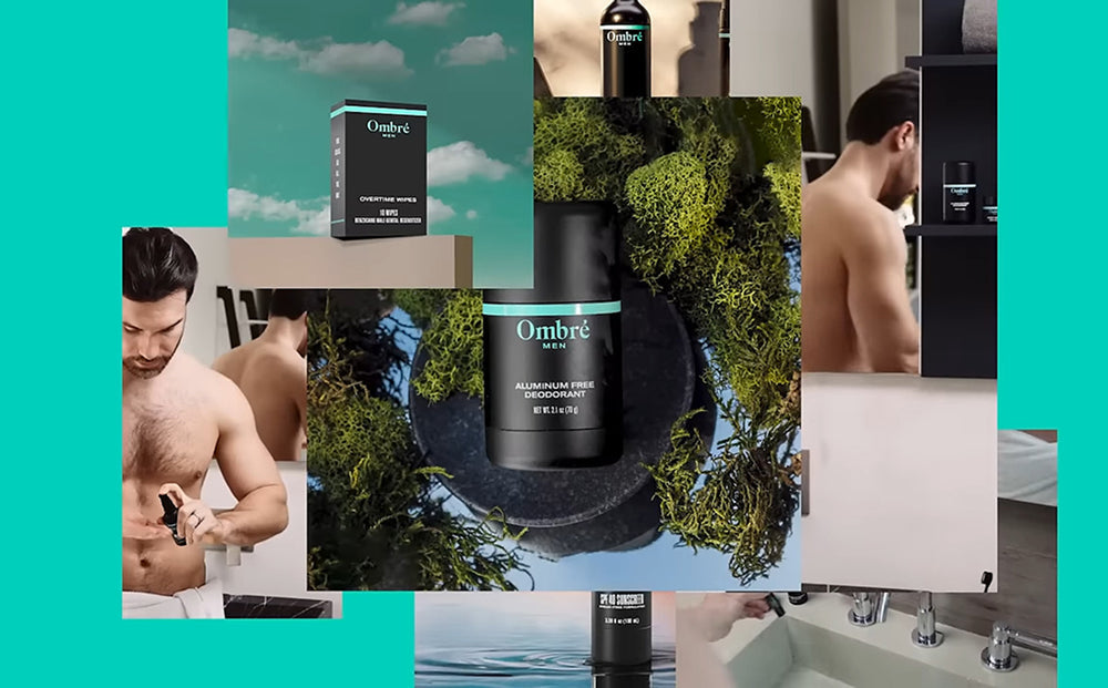 Meet Ombré Men - Doctor-formulated, plant-derived, and innovative men's personal care brand