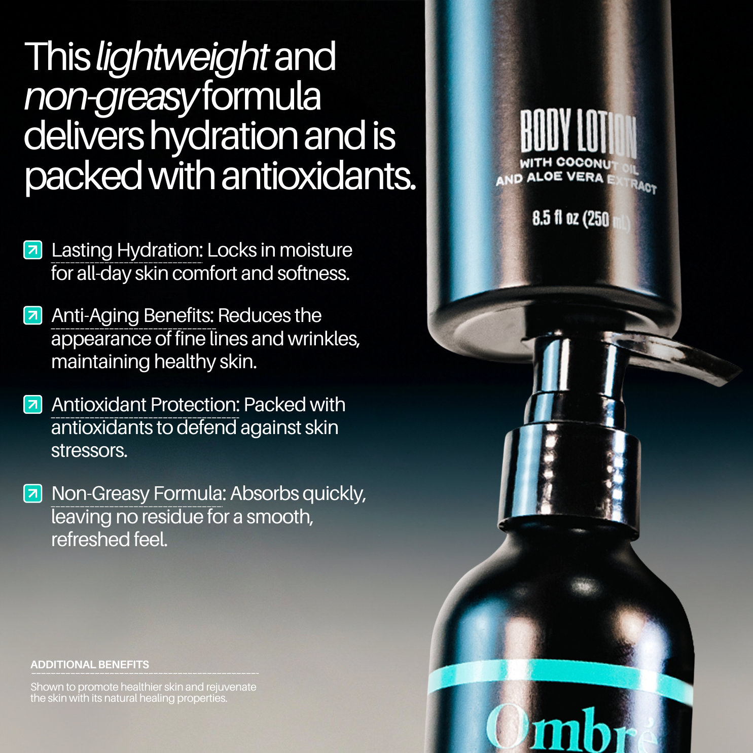 Daily Body Lotion for Men with Anti-Aging Hydration