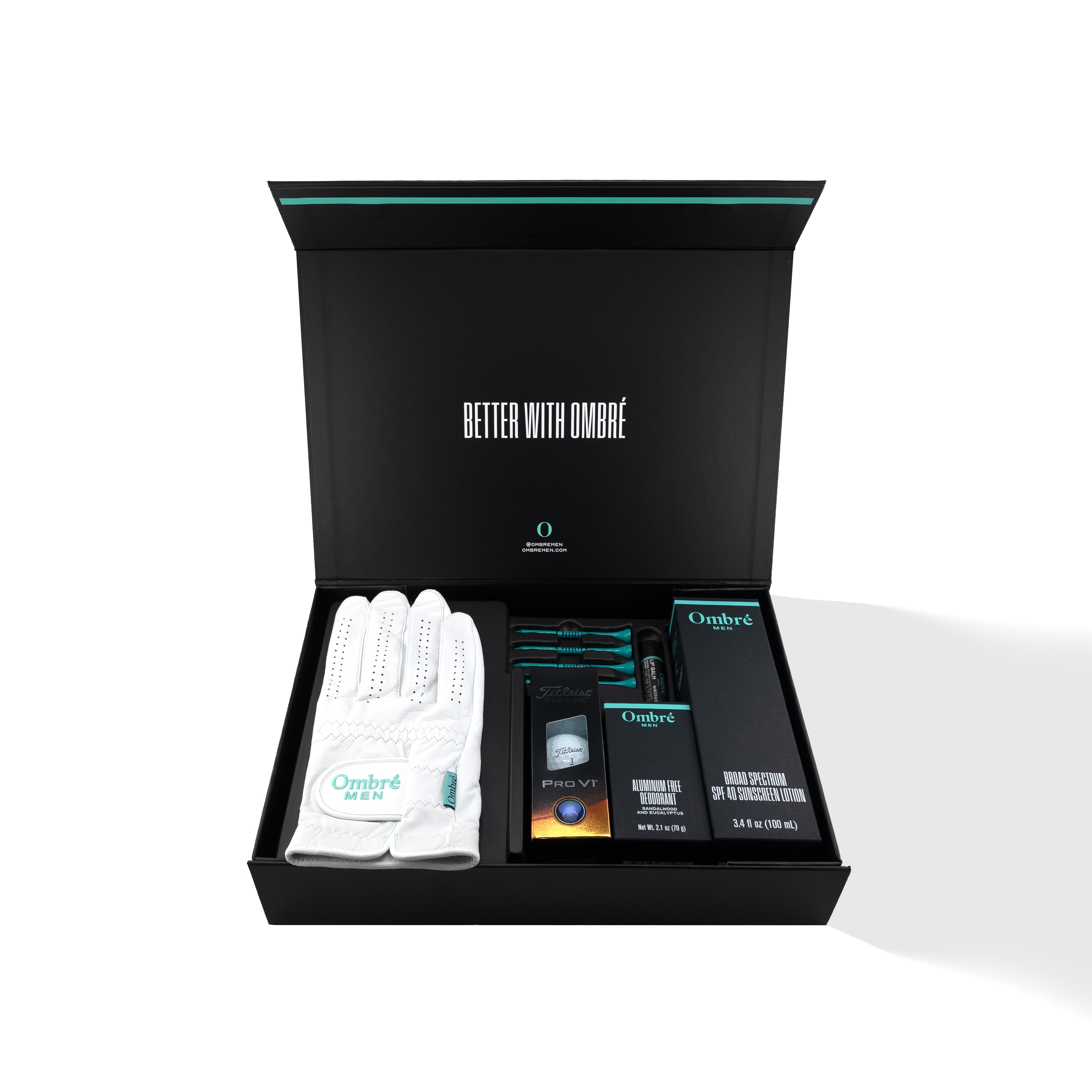 The Golf Pro Gift Box with Men's Premium Daily Sunscreen & Deodorant