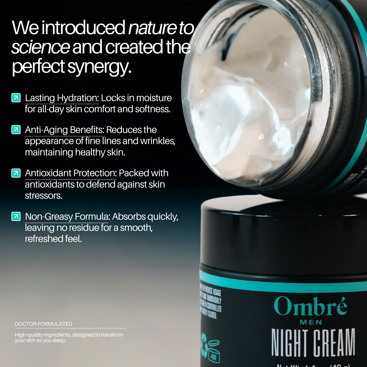 Night Cream Moisturizer for Men